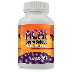 bottle of acai berry select