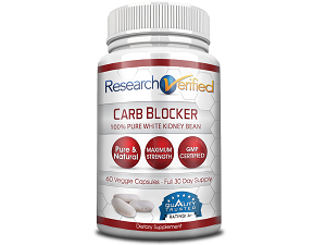 bottle of Research Verified Carb Blocker