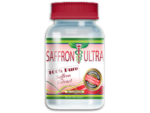 bottle of saffron ultra