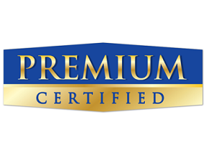 premium certified logo
