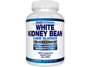 bottle of Arazo Nutrition White Kidney Bean Extract