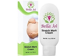 bottle of Bella Joi Stretch Mark Cream