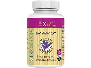 bottle of Exir Saffron Dietary Supplements