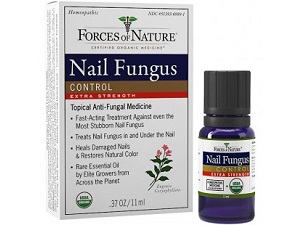 bottle of Forces of Nature Nail Fungus Control