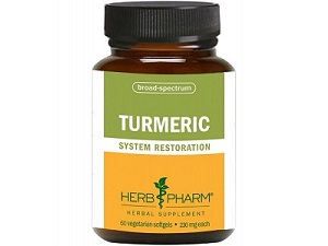 bottle of Herb Pharm Turmeric
