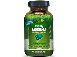 bottle of Irwin Naturals Mighty Moringa