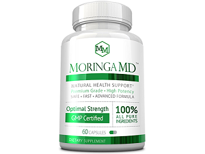 bottle of Moringa MD