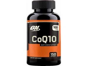bottle of Optimum Nutrition CoQ10