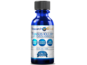 bottle of Research Verified's Nail Fungus Killer