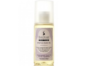 bottle of Sanctuary Spa Mum-To-Be Stretch Mark Oil