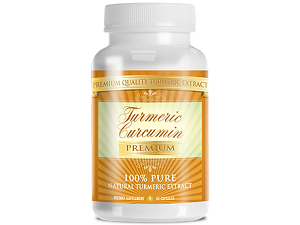 bottle of Turmeric Curcumin Premium