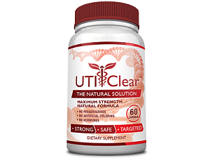 bottle of UTI Clear