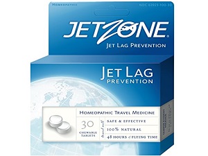 box of Jetzone Jet Lag Prevention