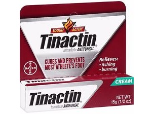 box of Tinactin Antifungal Cream