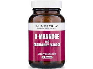 Dr. Mercola D-Mannose and Cranberry Extract for Urinary Tract Infection