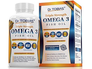 Dr. Tobias Optimum Omega 3 Fish Oil for Heart and Brain
