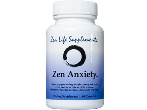 Zen Life Supplements Zen Anxiety for Anxiety Relief